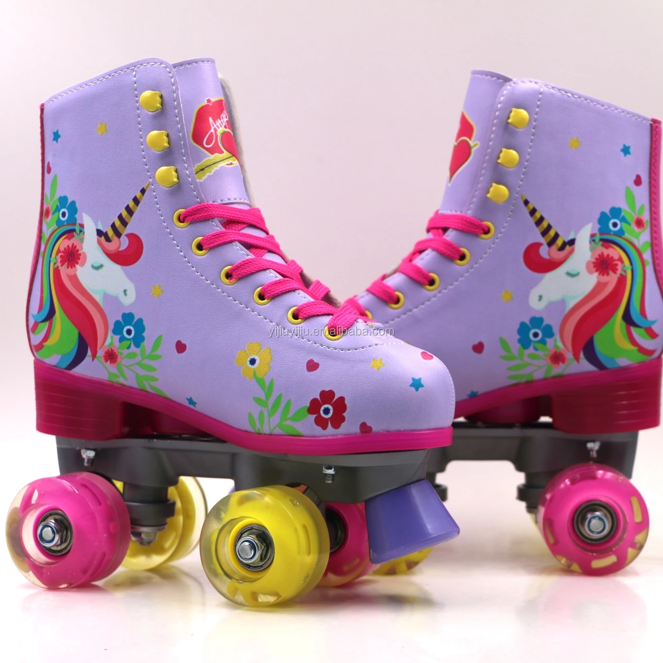 Yijiu Cheapest Roller Skates Wheels Adjust Kid And Beautiful Woman Roller Skates