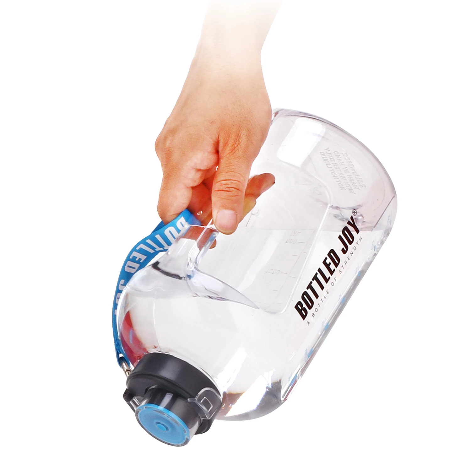 Custom Logo BPA Free Joyshaker 1 Gallon 3.7L Sports PETG Water Bottle
