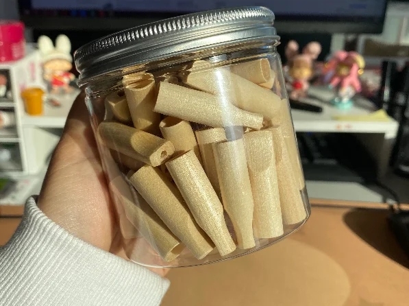 Wooden cigarette holder smoking accessories logo custom mouthpiece cigarette filter with different tastes