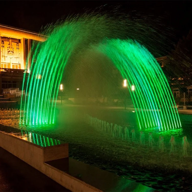 AWS Good Price Outdoor Water Fountain Garden Pool Decorative Public Place Dancing Fountain