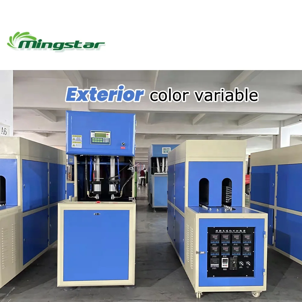 Semi-automatic plastic PET 5 gallon water bottle stretch blow molding machine price in Africa