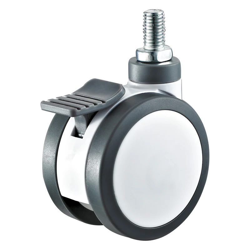 
Silent Working Medical Caster Wheel with Brakes 