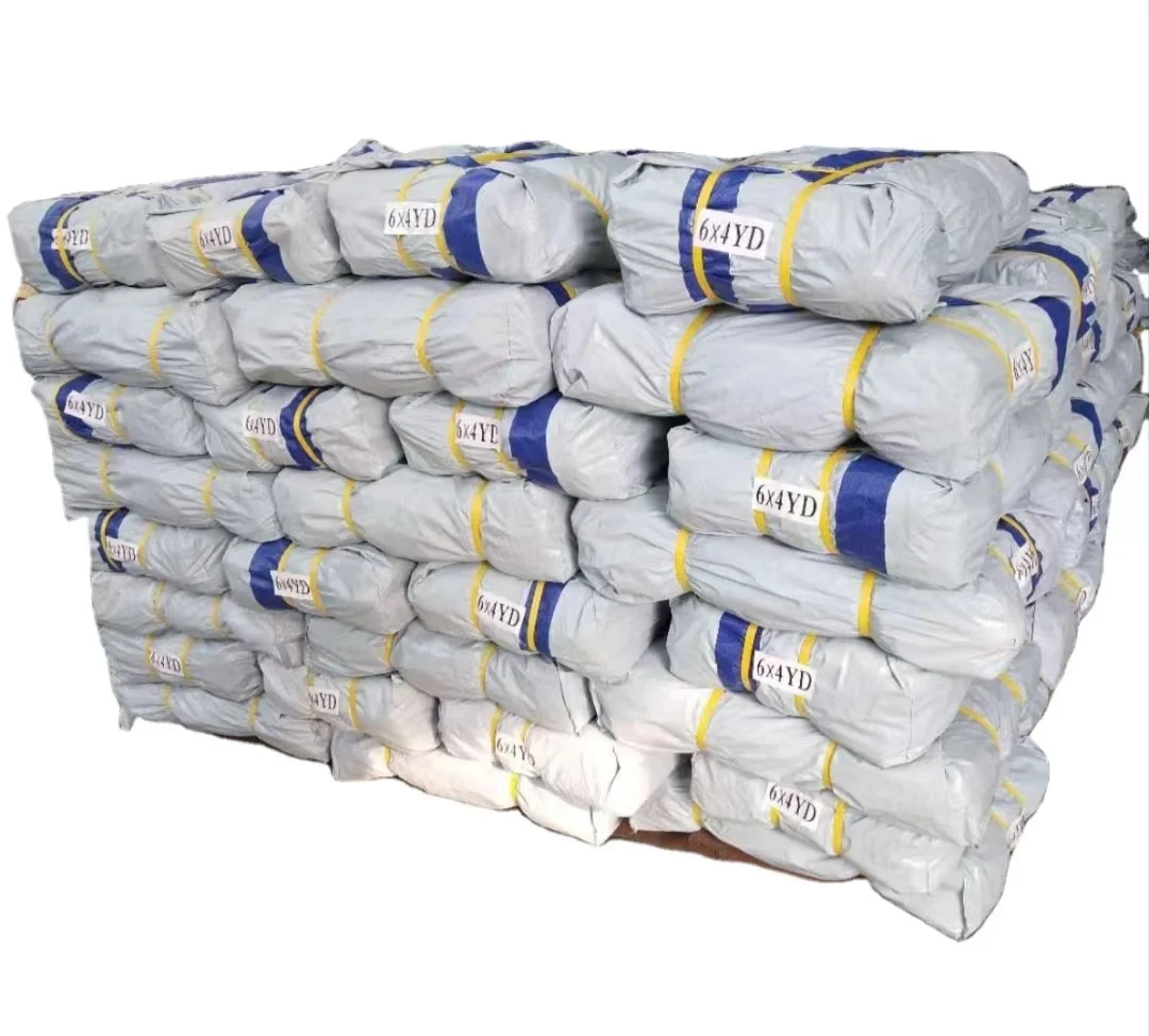 Waterproof Tarpaulin Sheet Clear White Polyethylene Tarpaulin in Stock Agricultural Ground Truck Covers PE Tarpaulin