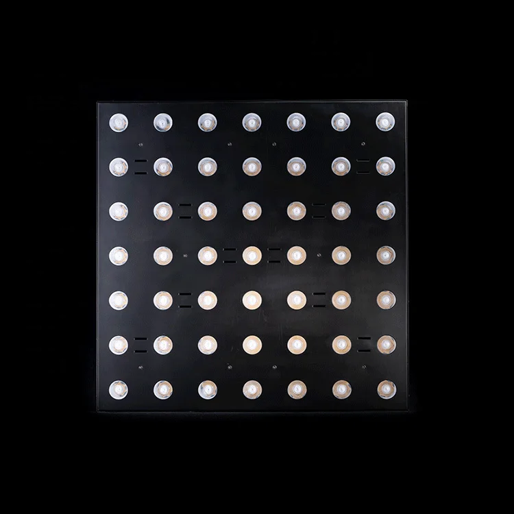 LED matrix light stage disco ktv light 49x3W full-color RGB 7x7 led blinder light