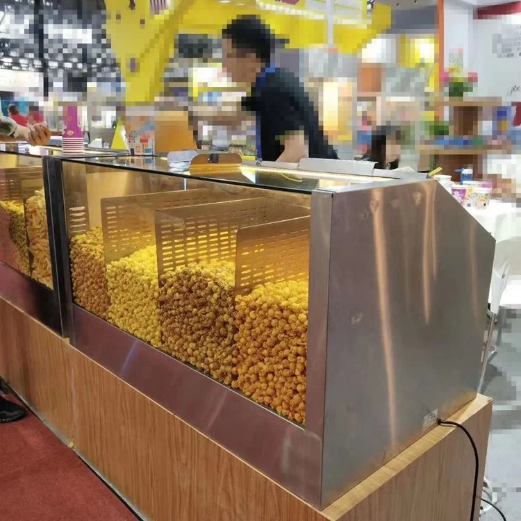 Commercial Nachos Chips Popcorn Warmer Stainless Steel Corn Flake Nacho warmer machine