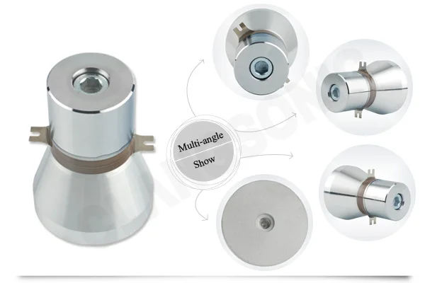 
100w 20khz Ultrasonic Piezo Transducer Piezoelectric Ceramics Zirconia 