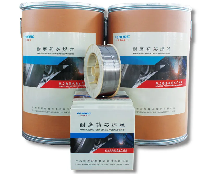 FEHONG Factory Direct 1.6mm 2.8mm Wear Resistant Hardfacing Flux Cored Welding Wire 07