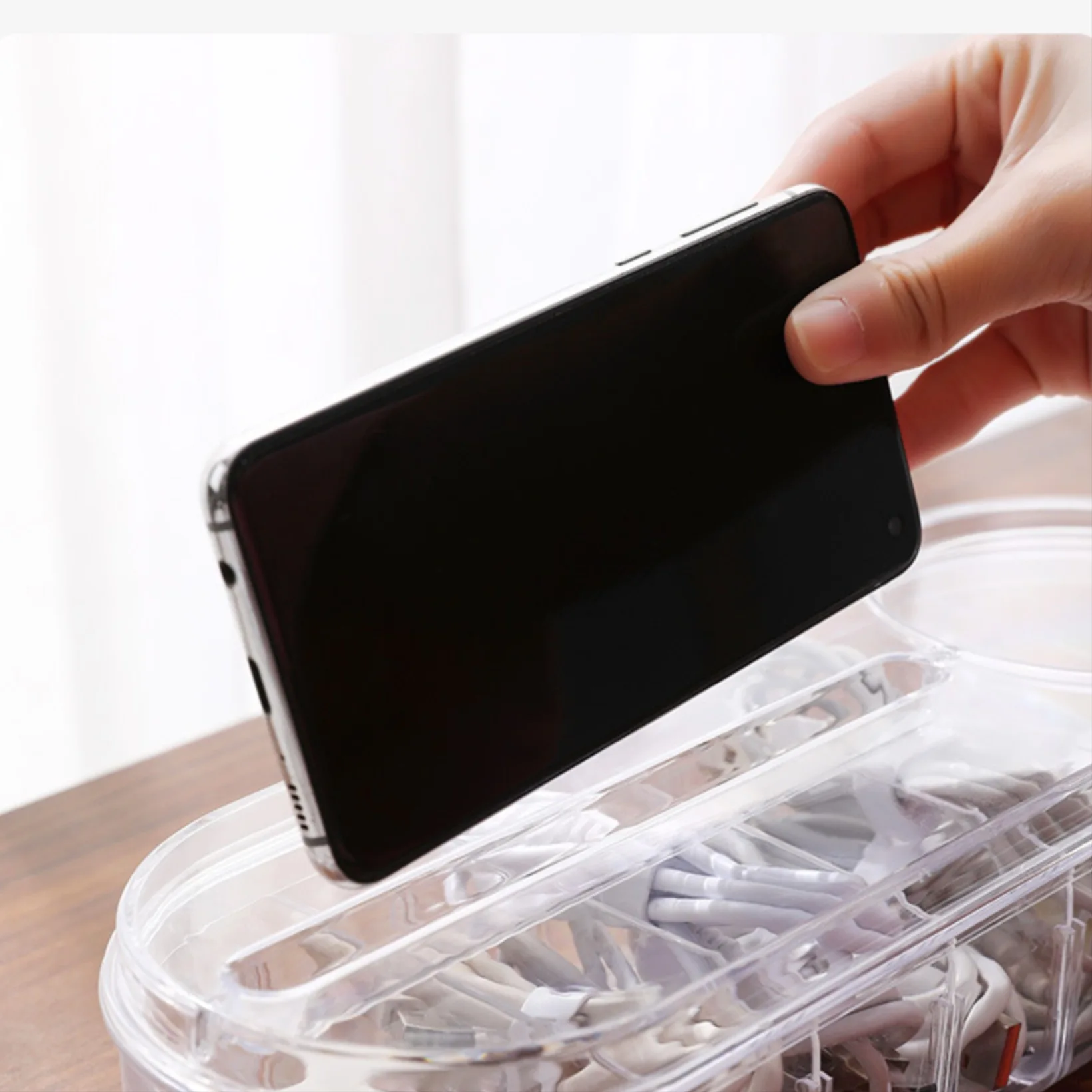 Data Cable Power Cable Storage Cable Management Box Wire Tube Accessory Storage Box Home Storage