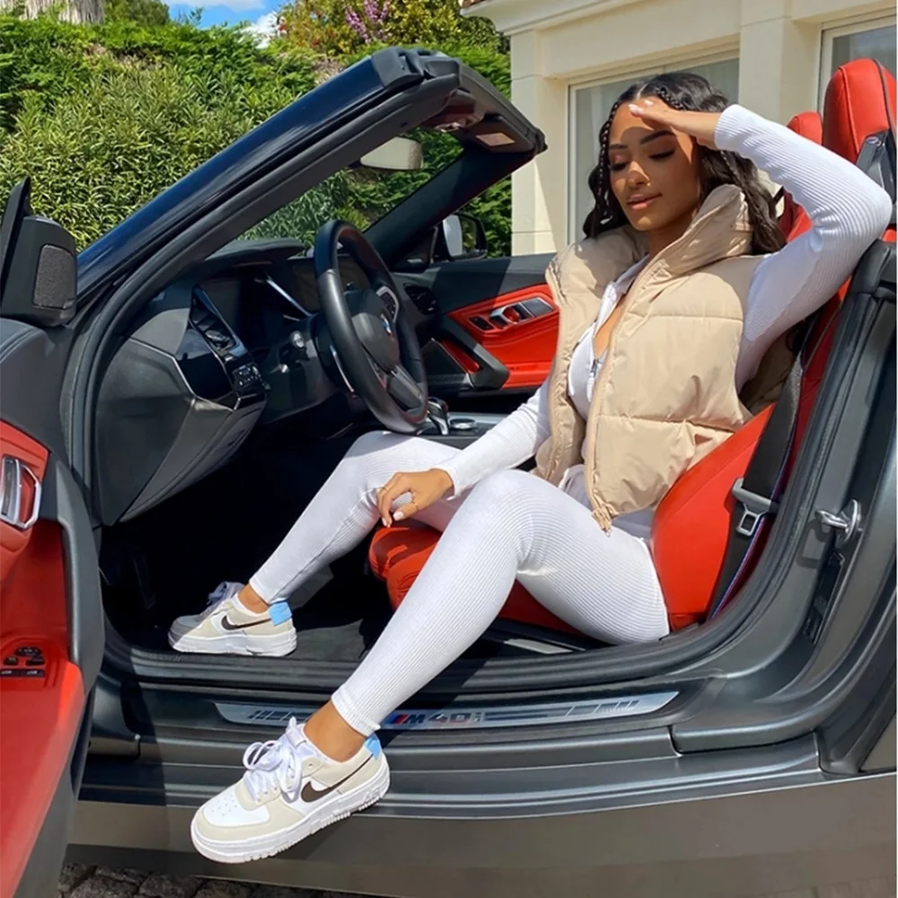 
2021 Bubble Puffer Down Coats Fashionable Girl Trendy Coats For Women Ladies Winter Crop Trench Coats Women Designers Jackets 