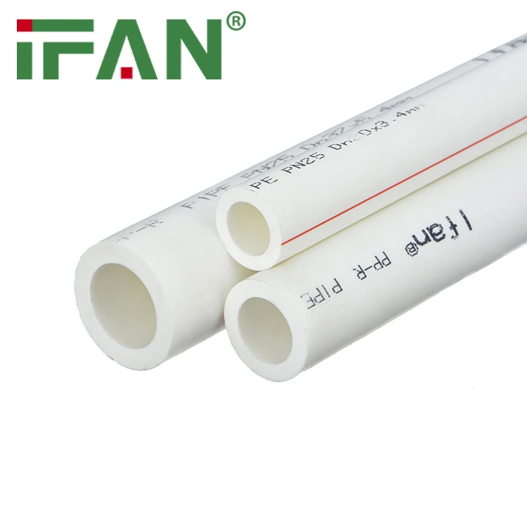 IFAN Plastic PPR Pipe Manufacture Water Supply Food Grade Water Pipe Pure Plastic PPR Pipe