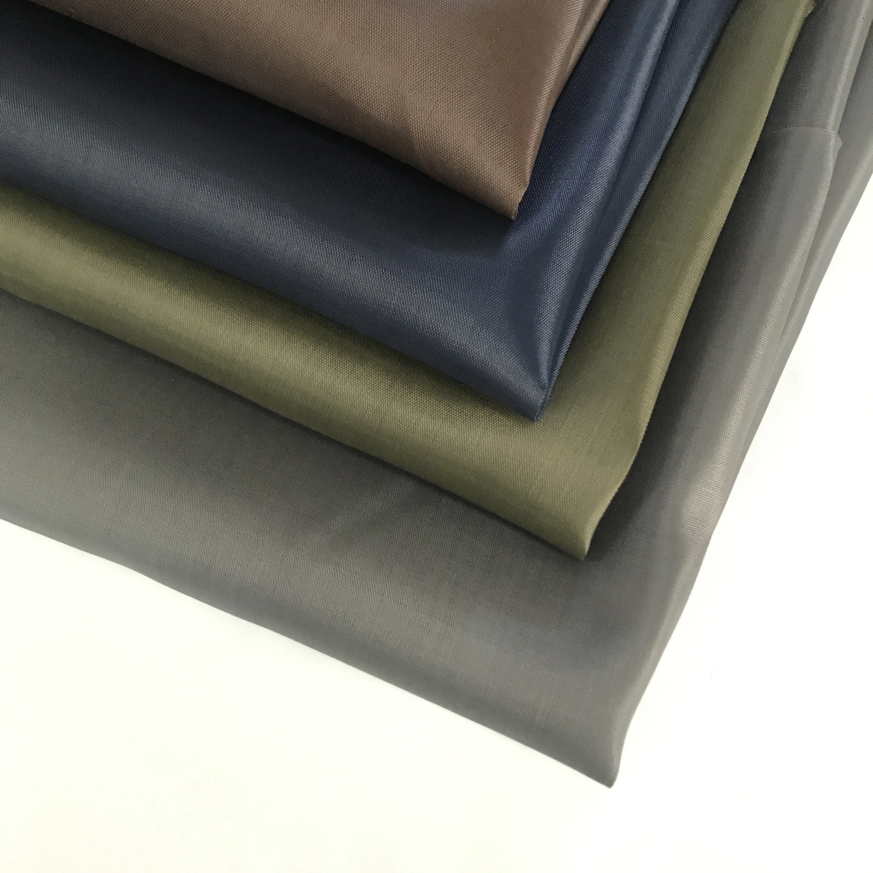 Wholesale 170T polyester taffeta lining fabrics interlining fabric black color 6kg