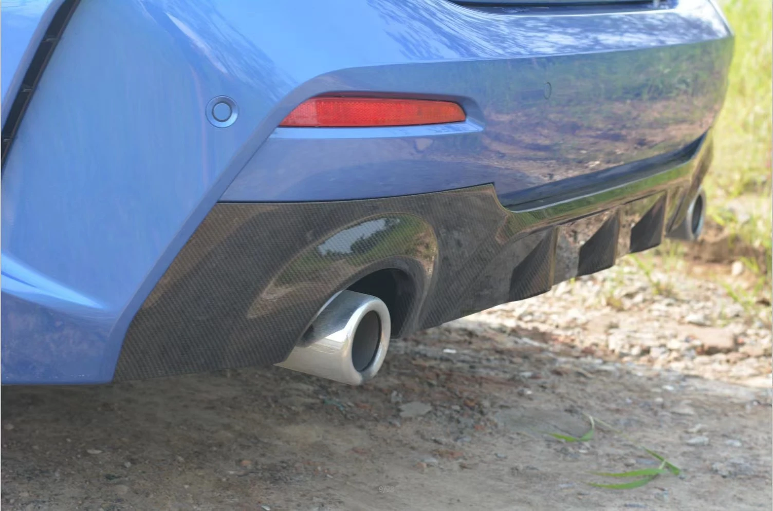 Cheap Factory Price Car rear diffuser For BMW 1 Series F52 2017-2020 spoiler car