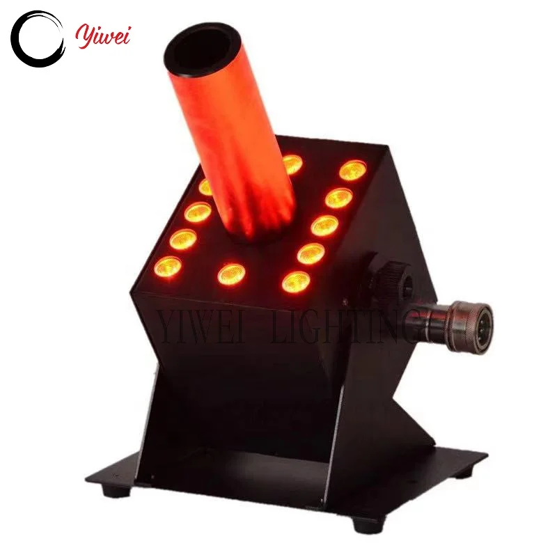 Новые Высокое качество 12 led Co2 Колонка для дым-машины дым ткацкий станок для Dj диско этапа