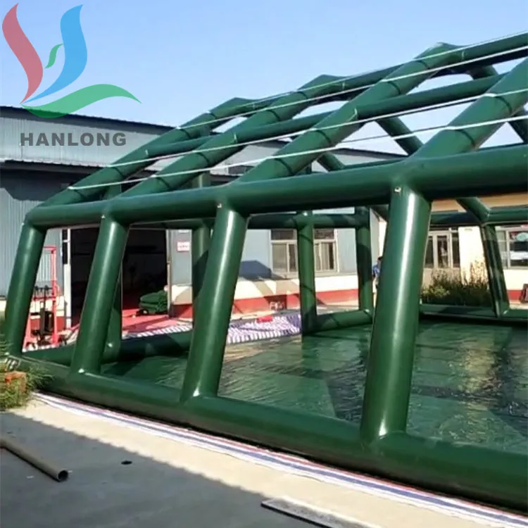 PVC coated Tarpaulin fabric for airtight tent, air-sealed inflatable tent shelter