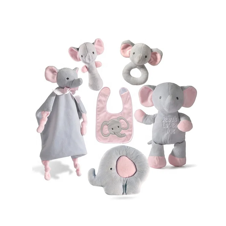 Оптовая продажа, мягкое милое одеяло для новорожденных, игрушка для малышей, подарочный набор