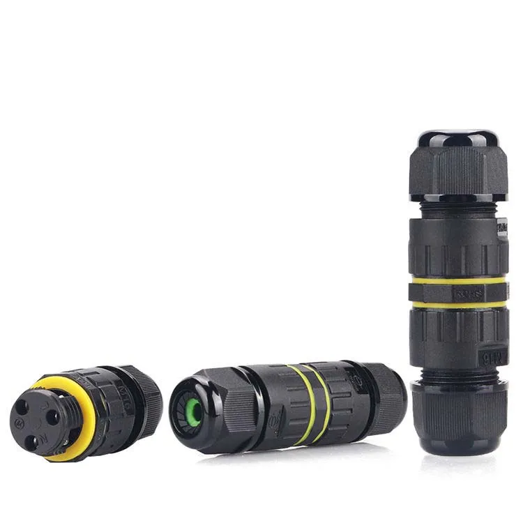IP68 Waterproof RJ45 Connector Cable Network Double Head  Connector double head Outdoor Lan Coupler