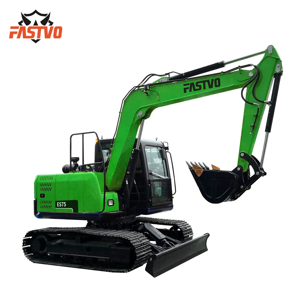 Fastvo ES75 Chinese Luxury Cabin Japan Engine 7.5Ton Excavator