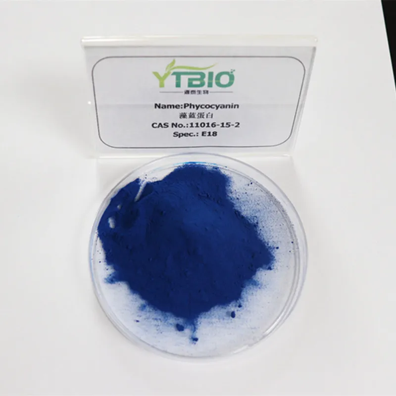 
Yuantai Phycocyanin E18 Powder Spirulina Blue 