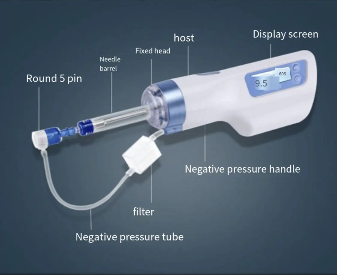 High Quality anti wrinkle skin booster facial mesotherapy gun Portable Meso Gun needle free injection mesotherapy gun machine