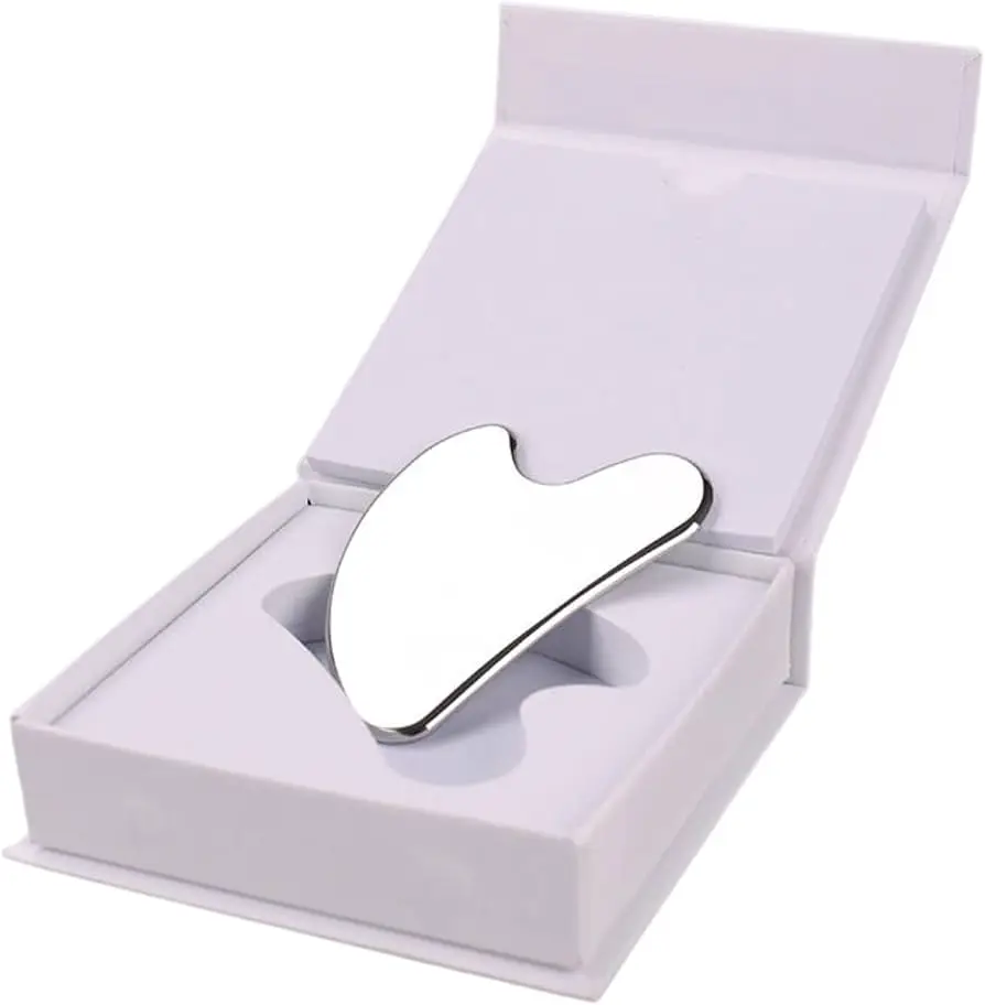 304 Stainless Steel Gua Sha Metal Body Massage Tool Facelift and Neck Tension Custom Logo Home Use