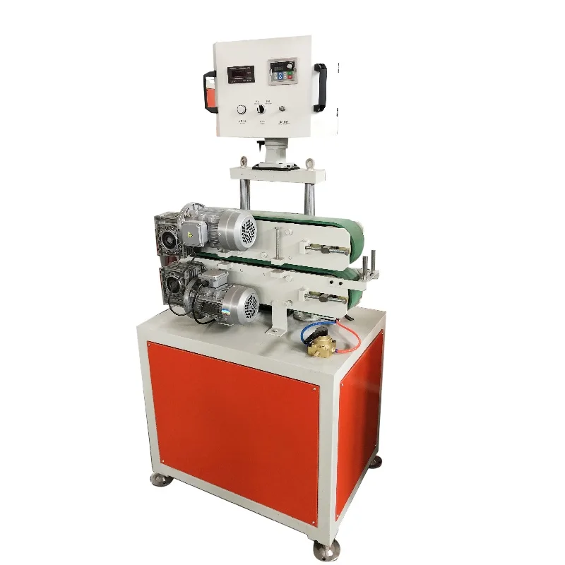 
plastic Small diameter pipe profile haul off tractor machine 