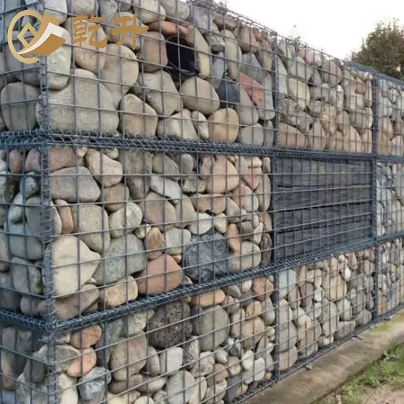 2024 Popular Hot Dipped Galvanized High Anti-Corrosion Square Mesh Welded  Stone Cage