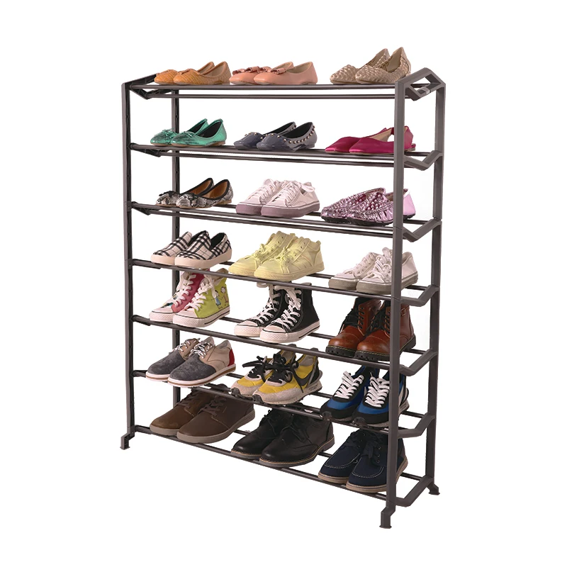 Пластиковая Полка для хранения обуви органайзер 7 уровней гостиной гардероба прихожей «сделай сам» экономия