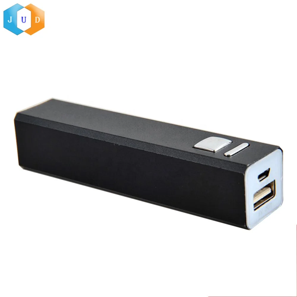 2020 Promotional Custom Gift Power Bank 2600mah, Single USB Mini Portable Mobile Phone Charger, OEM Stick 18650 Batter PowerBank