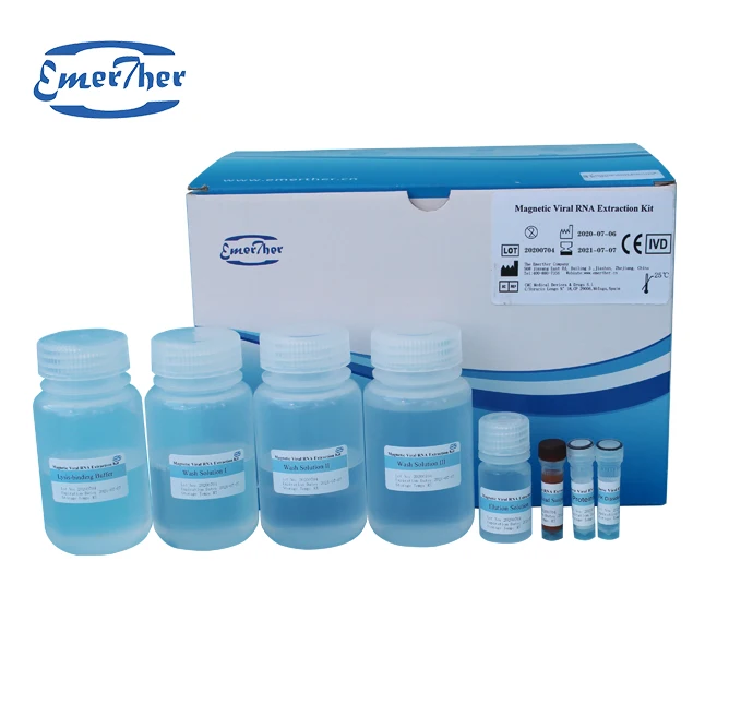 
Magnetic Bead Viral RNA Extraction Kit, 100 Preps, Bottles 