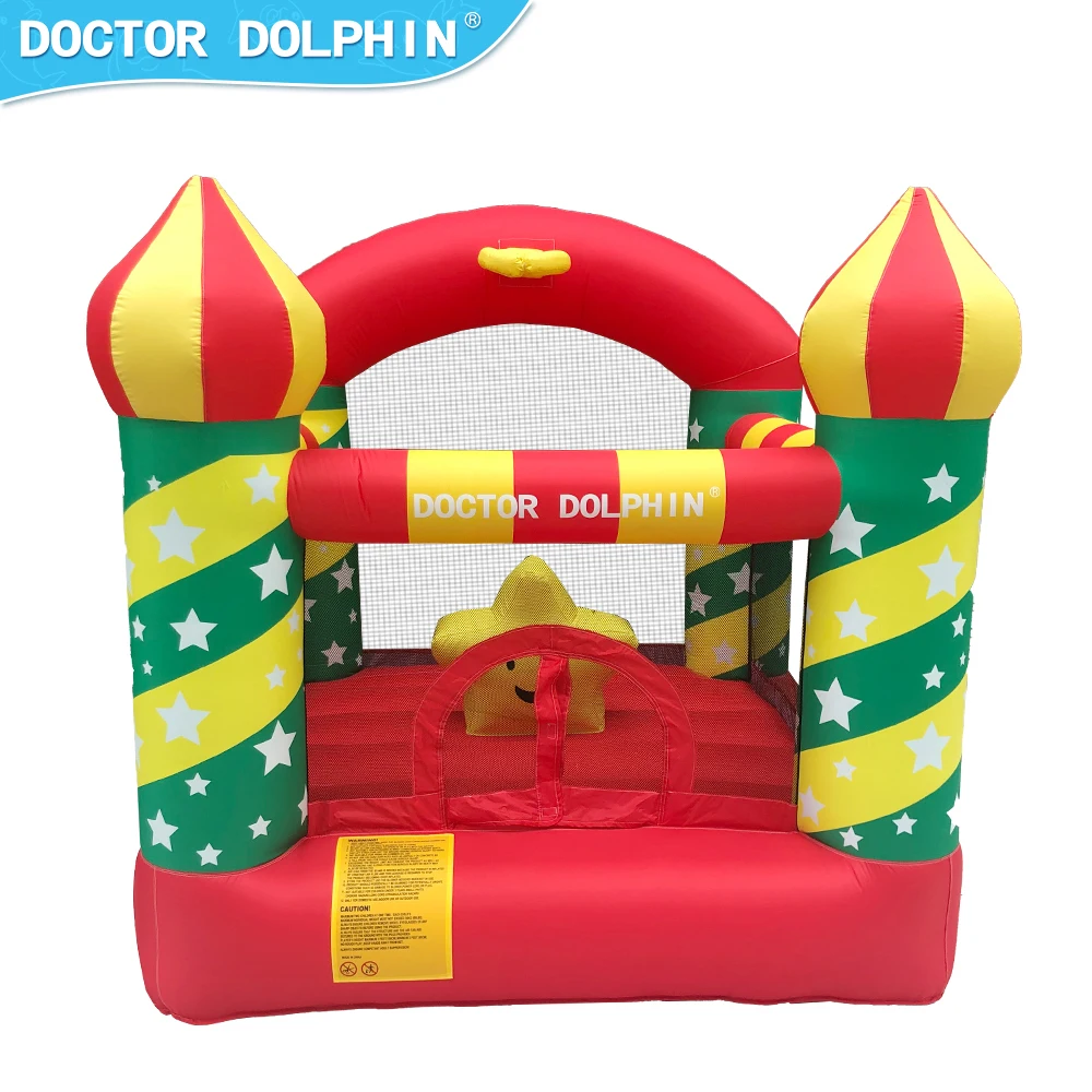 Doctor Dolphin Star Style Inflatable Bouncer Jumping Bouncy Castle Bouncer House Manufacturer in China