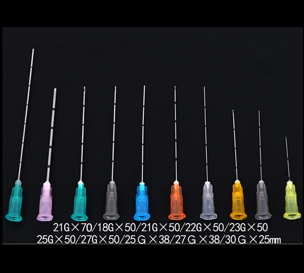 High quantity  micro cannula needle 30G27G25G23G22G for filler Sculptra dermal filler plastic facial Surgery injection sculptra