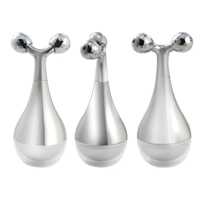new fashion face lifting ICE GLOBES metal massage 3D rollers face massage