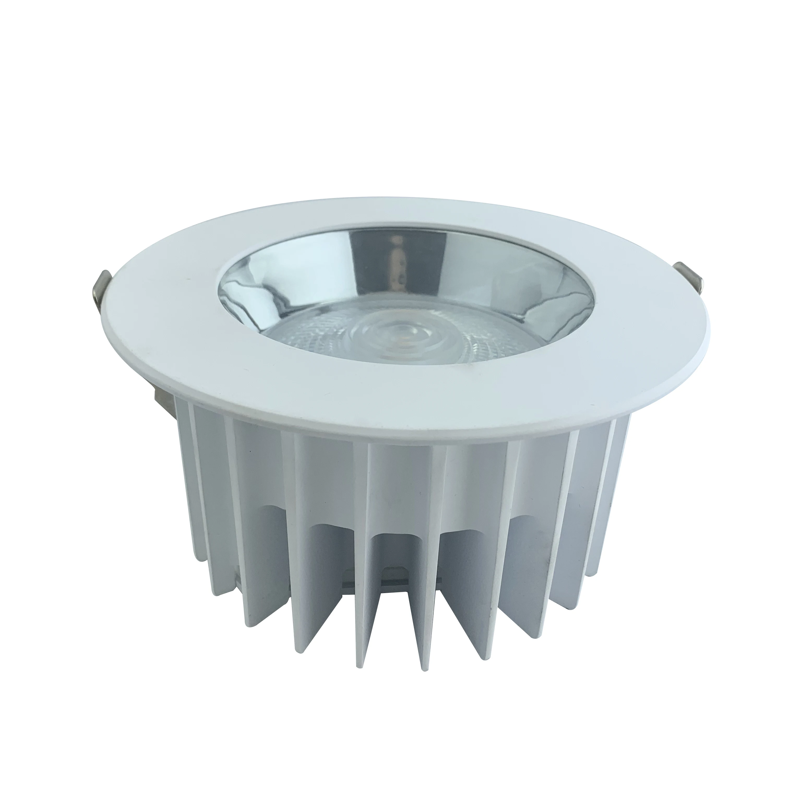 BARON IP65 waterproof anti-glare indoor  Die-casting Aluminum recessed  led downlight12w 20w 40w   for office hotel hospital