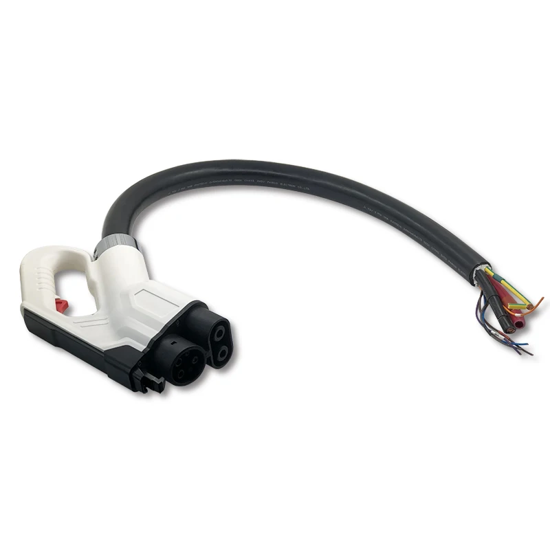 Zencar 5 м CCS combo 1 штепсельная вилка с кабелем 150 а DC быстрое зарядное устройство для электромобилей CCS1 ccs 1 штепсельная вилка с кабелем Duosida EV зарядная вилка и розетка