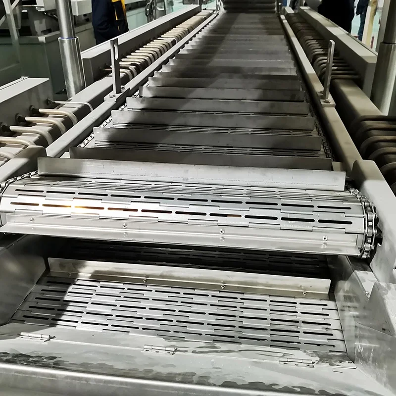 DB Automatic Beans Snacks Continuous Fried Pea Nuts Fryers Line Peanut Frying Machine