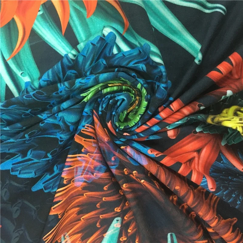 
own design super good material soft digital printing cotton textile with best quality 