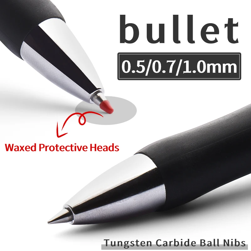 M&G Blue Gel Pens Quick Dry Neutral Pen Custom Logo 0.5mm Writing Width for Student and Office Use