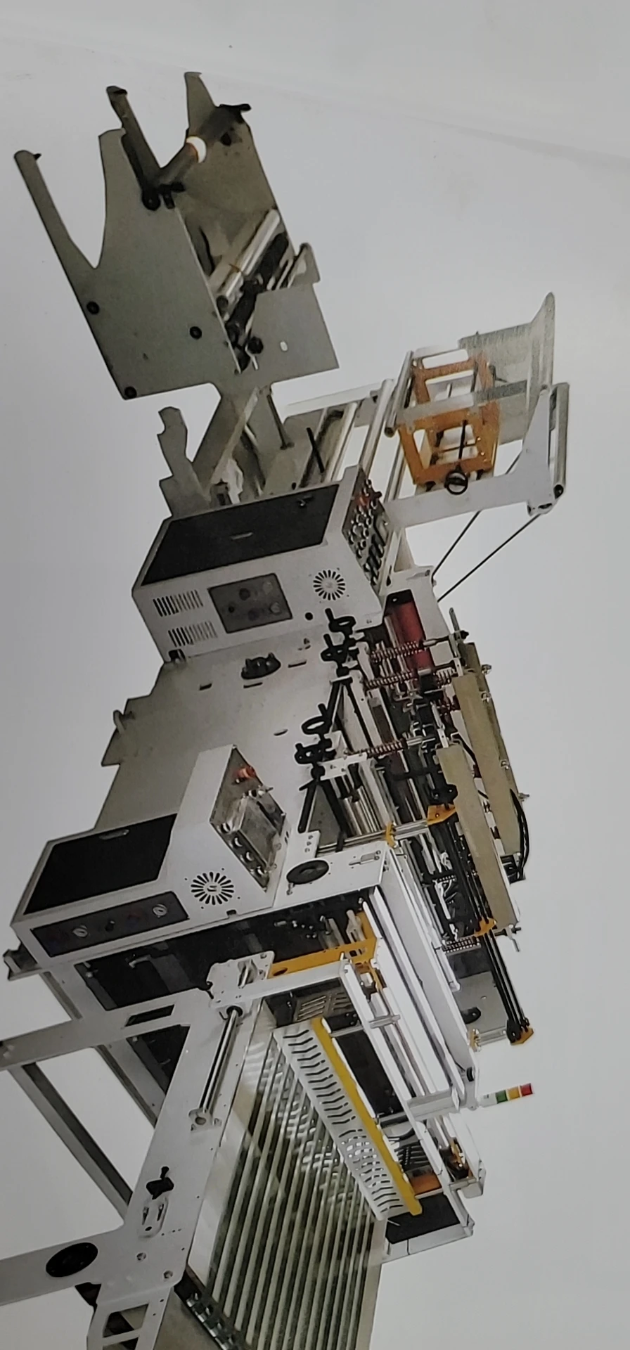 Milk powder wine bottle portable inflatable packaging bags cushioning wrap air column bag production line