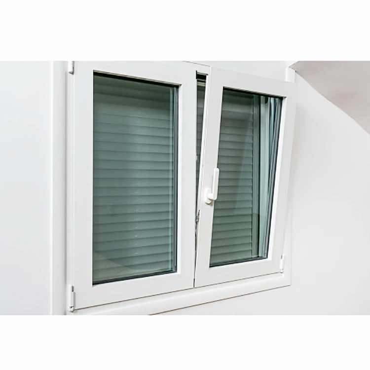 Commercial Store Front Windows Extra Slim Aluminum Frame French Casement Tilt Turn Window