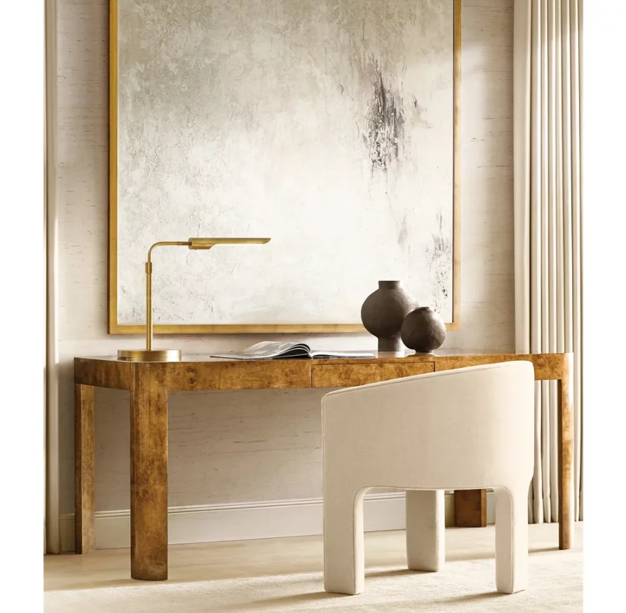 Brass Gold Table Lamp For Living Room Hotel Adjustable LED Golden Study Room Office Fashion Reading Desk Light