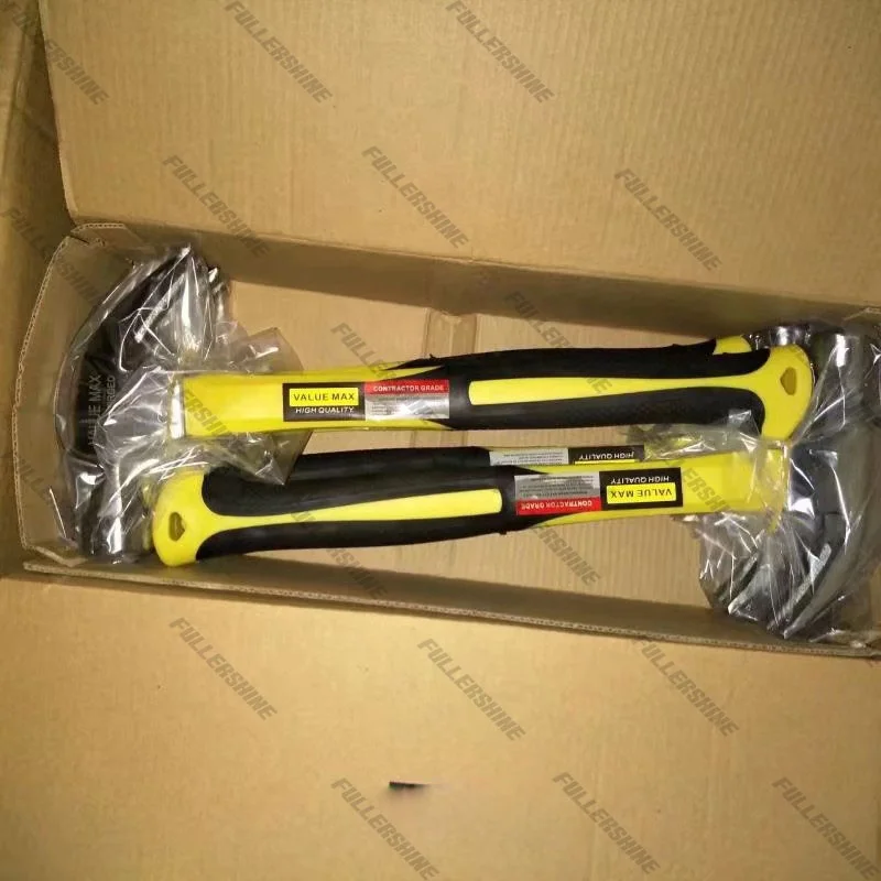 Carbon Steel Stoning Hammer  with TPR handle Diy Workshop Hardware