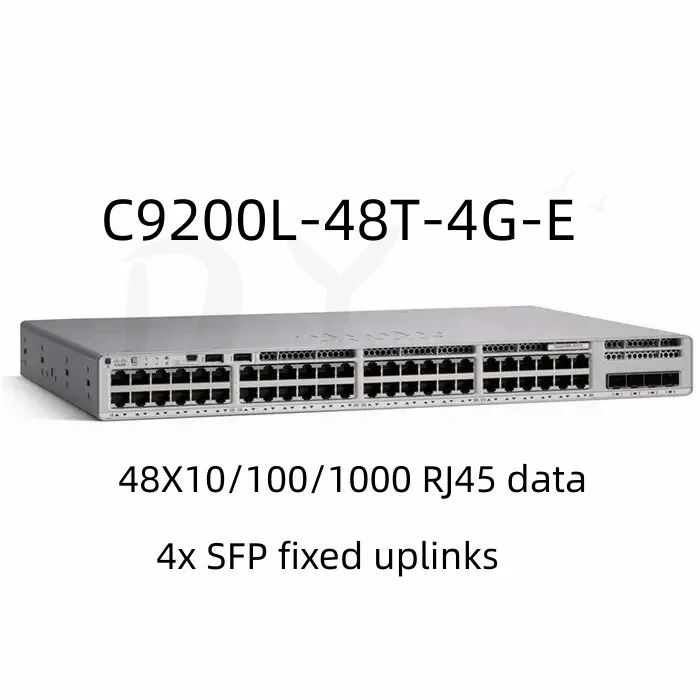 CISCOS Original C9200L Series 48-port data 4 x 1G CISCOS Network Switch C9200L-48T-4G-E