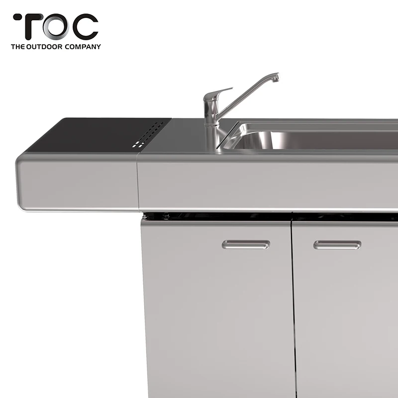 Custom Outdoor Kitchen Garden Barbecue New Designed Stainless Steel BBQ Gas Grill