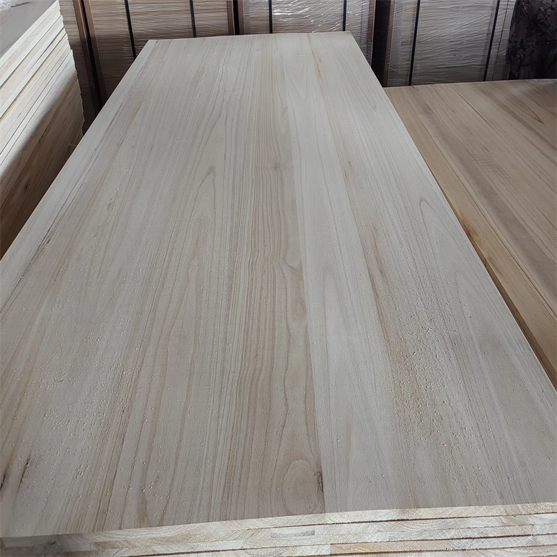 Wholesale boards wood paulownia 18mm solid board paulownia wood lumber price