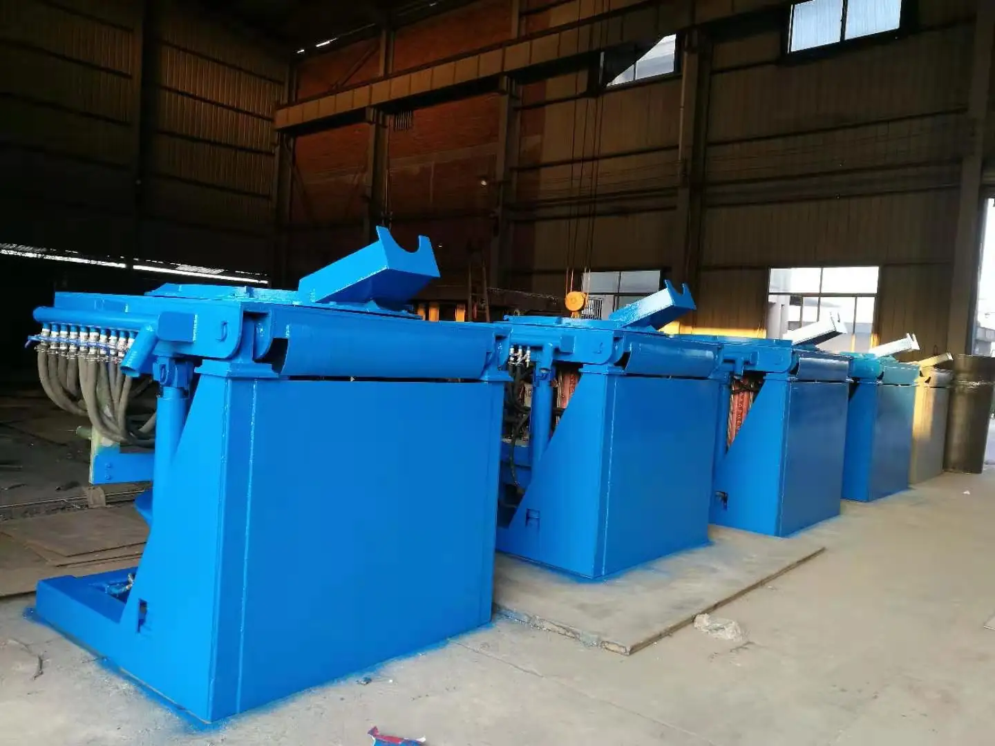 1 Ton 2 Ton 5 Ton 10 Ton 15 ton 20ton 25ton Medium frequency Induction Melting Furnace for sale