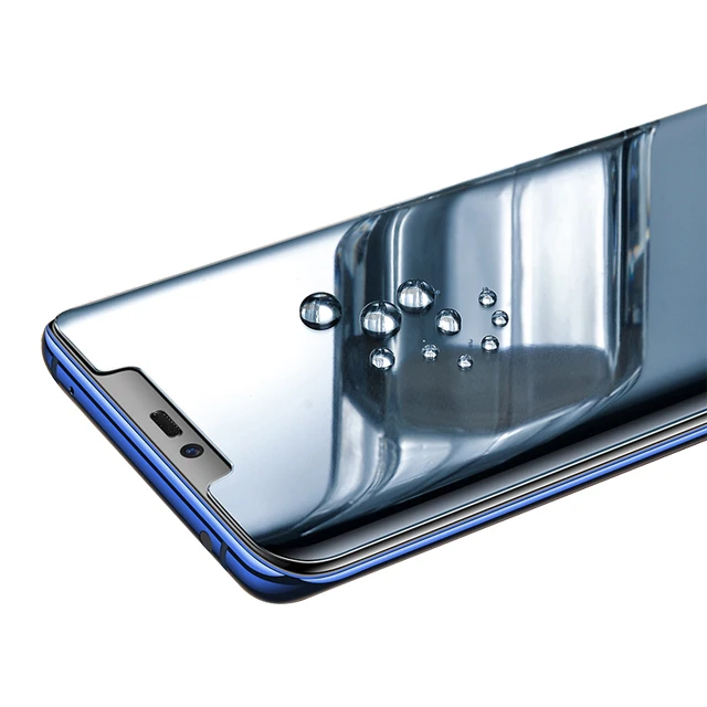 
Wholesale Price UV Liquid Curved Full Glue Tempered Glass for huawei mate 20 pro screen protector 
