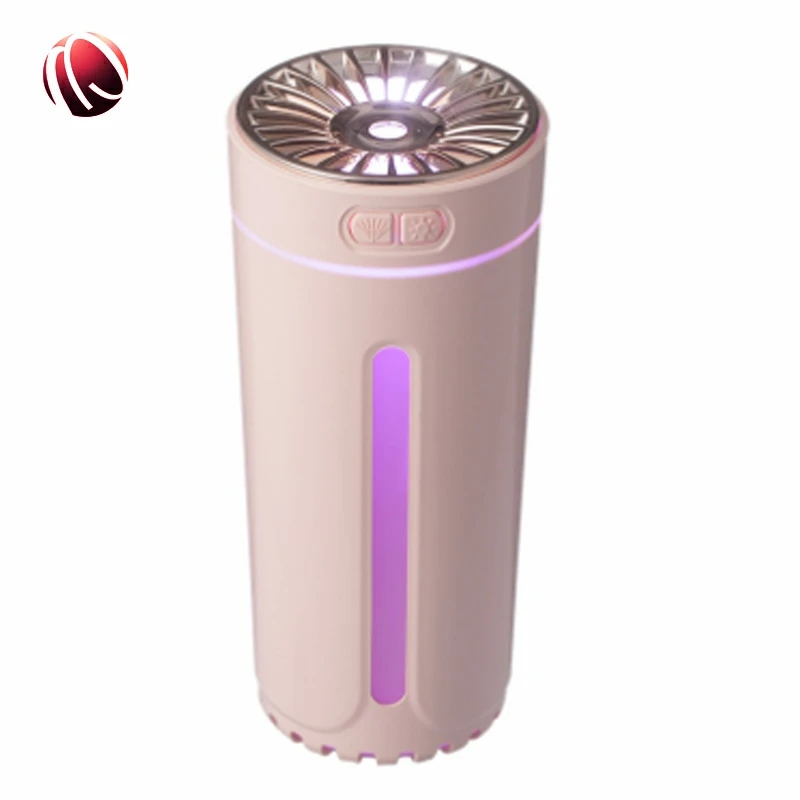 Увлажнитель воздуха для автомобиля со светодиодной подсветкой H2o зарядное устройство USB ультразвуковой распылитель портативный мини-увлажнитель комнаты