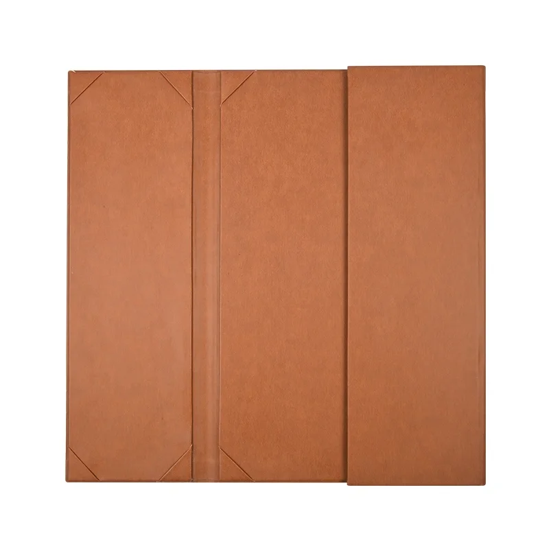 8.5*11 PU Leather 3 Pages Continuous Menu Holders with Half 4.25*14 Menu Books  By High Quality Manufacture Factory