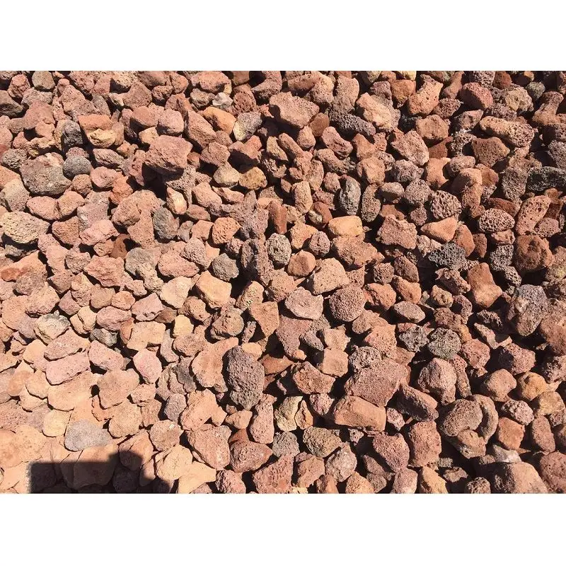 electric barbecue grill with lava rock