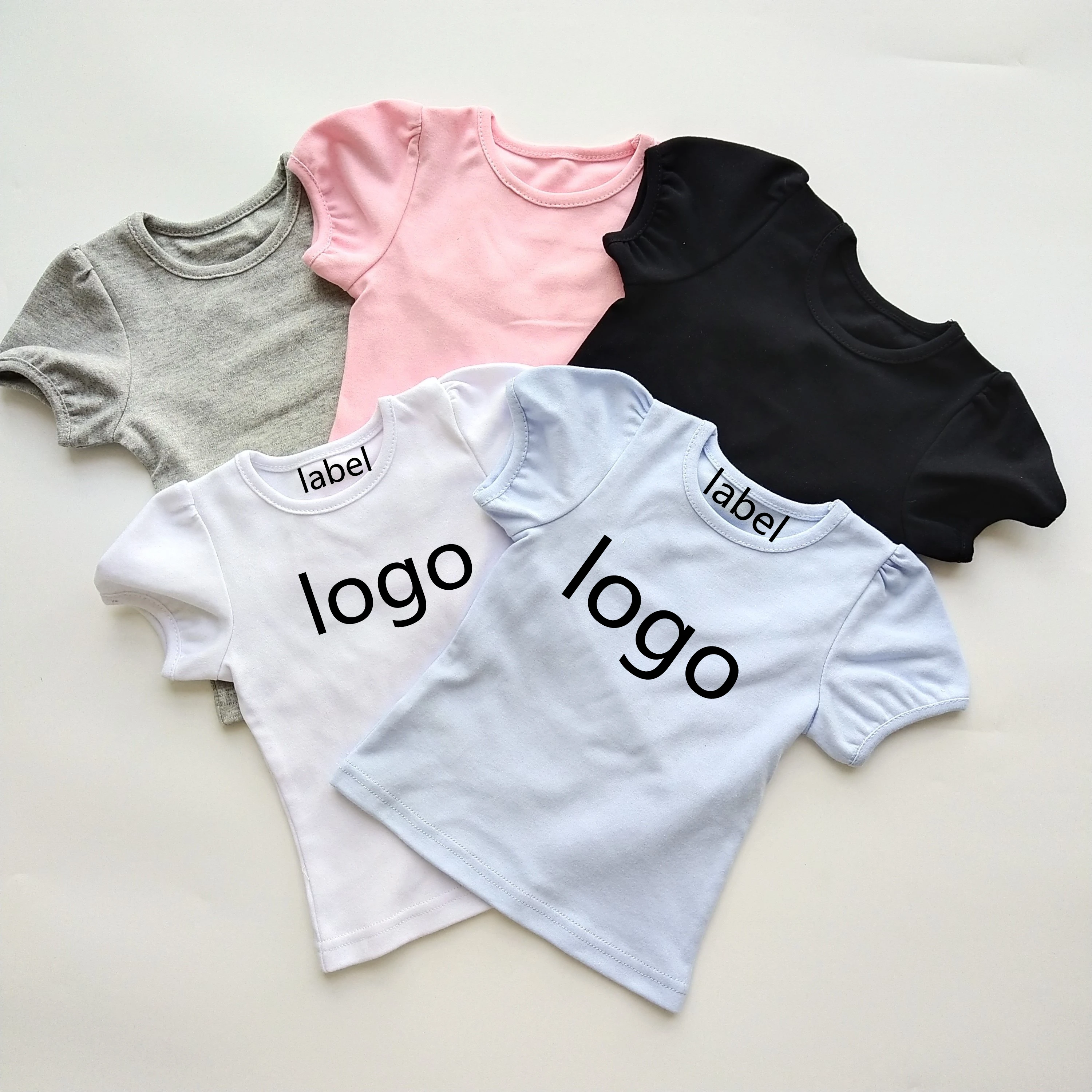 High Quality kids clothing Wholesale Custom Cheap t-shirt boys designer kids t-shirts blanks baby t shirt for boys